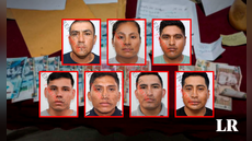 Detienen a 7 policías en Chiclayo dedicados al cobro de cupos a transportistas mediante aplicativos
