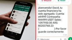 Tu cuenta financiera ha sido agregada: ¿cómo funciona la nueva estafa que circula en WhatsApp?