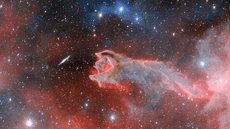 La impresionante imagen de ‘la mano de Dios’ capturada en la vía láctea que sorprende a los astrónomos
