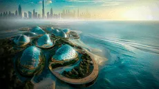 El increíble proyecto de Dubái para regenerar las costas del mundo en 2040: absorbería toneladas de CO2 al año