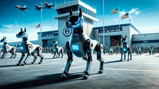 La base militar de Estados Unidos que será supervisada por robots con IA: detectará armas de fuego