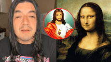 Mauricio Mesones realiza enlace en vivo en Instagram tras bañarse y fans lo confunden con Jesús y la Mona Lisa