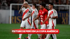 Fixture de Perú en la Copa América: fecha y hora para los partidos de la Bicolor en el grupo A
