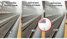 Peruano compara llegada del Metro de Lima en plena neblina con escena romántica y le dicen: “Parece Silent Hill”