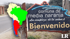 Media Naranja: conoce el curioso pueblo ubicado en Sudamérica y por qué se llama así
