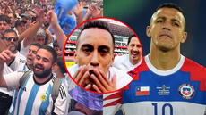 Hinchas de Argentina lanzan polémica barra para dejar fuera a Chile de la Copa América: “Somos peruanos”