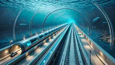 El megaproyecto que uniría 3 continentes con túnel submarino: costaría US$65.000 millones 