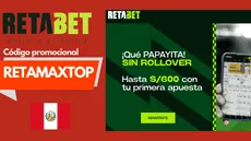 Código promocional Retabet: ingresa RETAMAXTOP | Perú