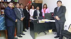 Presidenta de Corte visitó y entregó bienes a Jueces de Paz del distrito de Guadalupito, recientemente incorporado a nuestra jurisdicción