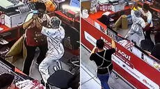 Trabajadores de supermercado bailan al ritmo de villancico y usuarios bromean: “No se gana, pero se goza”