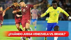 ¿Cuándo juega Venezuela vs. Brasil en el Monumental de Maturín por las Eliminatorias 2026?