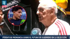 Jorge Fossati contó qué le dijo Paolo Guerrero sobre su retiro de la selección peruana: "Creo que es una decisión familiar"