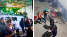 Asesinan a 2 personas en pleno concierto de Los Claveles de la Cumbia en Trujillo: atentado dejó 6 heridos