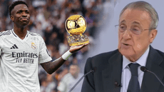 Florentino Pérez acusa a UEFA y periodistas de 'boicotear' Balón de Oro de Vinícius: "Nadie los conoce"