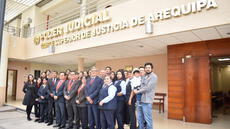 Corte de Justicia de Arequipa despide a 3 servidores que cesan por límite de edad