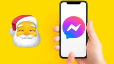 ¿Usas Facebook Messenger? Esto ocurre cuando envías el emoji de Santa Claus a tus amigos