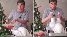 ¿Cuánto hielo tiene realmente el pavo de Navidad? 