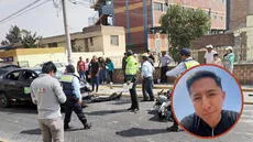 Popular tiktoker Anderson Butrón pide ayuda tras grave accidente: su moto chocó contra auto en Arequipa