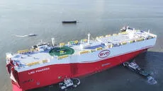 China presenta el barco de carga más grande y ecológico del mundo: podrá transportar hasta 9.200 autos eléctricos