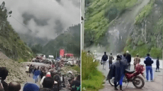 Carretera Central bloqueada por fuertes huaicos en Ambo, Huánuco: reportan que conductores y pasajeros están atrapados