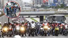 Motociclistas convocan protesta por restricción en llevar acompañantes: "No tenemos otros medios de transporte"