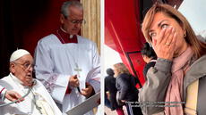 Colombiana viaja hasta el Vaticano para la misa del papa Francisco y se entera de su fallecimiento: su reacción es viral