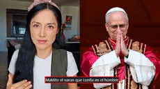 Katy Jara lanza polémico mensaje tras elección del papa León XIV: "El enemigo"