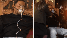 Farfán se descompensó en plena entrevista con Cueva: fue auxiliado con oxígeno