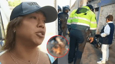 Dayanita y su novio son intervenidos en plena vía pública tras denuncias de vecinos