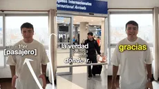 Argentino relata su experiencia como primer pasajero del nuevo Jorge Chávez: “Me sentí Justin Bieber”