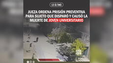 Jueza ordena prisión preventiva para sujeto que disparó y causó la muerte de joven universitario