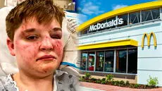 Joven es brutalmente golpeada en McDonald's tras recibir insultos homofóbicos