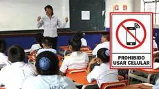 Congreso aprueba ley que restringe uso de celulares en los colegios a nivel nacional