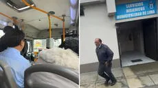 Chofer dejó bus para ir al baño y pasajero peruano lo critica: “Como él no tiene examen”