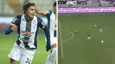 Apareció el goleador: Paolo Guerrero marcó el 1-0 de Alianza Lima tras gran asistencia de Piero Cari