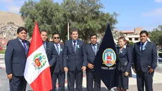 La Corte Superior de Justicia de Moquegua participó en desfile por el 55° aniversario de la provincia de Ilo