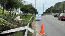 Nuevo deslizamiento en la Costa Verde tras sismo en Lima: cierran parcialmente vía en Magdalena