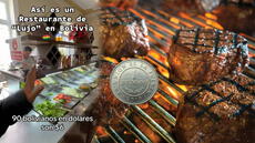 Crisis en Bolivia: un buffet 'lujoso' ahora vale S/ 45 aproximadamente