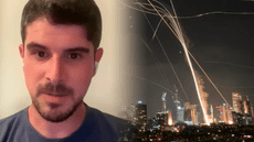 Peruano en Israel revela momento de terror que vivió durante bombardeo iraní: "El misil cayó a 2 cuadras de mi casa"