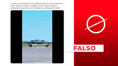 Bombardero B-2 Spirit y buques navales británicos y estadounidenses no llegaron a Israel para combatir a Irán