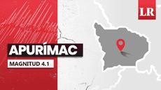 Temblor de magnitud 4.1 se sintió en Apurímac hoy, según IGP