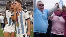 Julián Álvarez revela el género de su bebé con un penal y rodeado de familiares en emotivo video