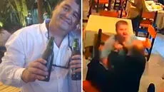 Revelan nuevas imágenes de cómo empezó la pelea en restaurante “El Charrúa”