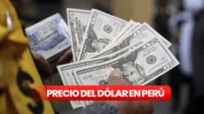 Precio del dólar en Perú HOY, miércoles 9 de julio: ¿cuál es la cotización del tipo de cambio?