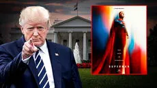 Imagen de Trump como 'Superman' que publicó la Casa Blanca con IA: "Símbolo de esperanza"