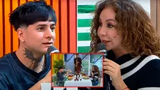 Diealis desmiente romance con Flavia Laos y 'coquetea' con Janet Barboza en plena cena romántica: "¿Vas a empezar con los celos?"