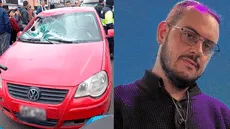 Cámaras captaron el instante del atropello del youtuber Furrey