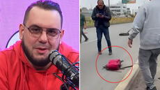 Difunden imágenes del sujeto que se llevó la mochila de Furrey tras accidente 