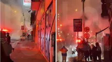 Gran incendio consume casonas en La Victoria cerca a la av. Grau: más de 10 unidades de bomberos en la emergencia