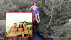 Influencer sufre grave accidente en Australia tras salto de 42 metros para un video en redes sociales
